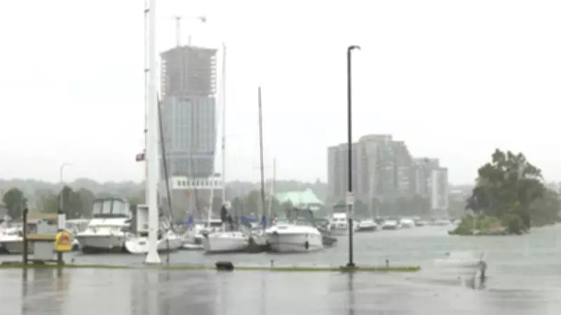 Environment Canada Warns of Heavy Rainfall Across Simcoe County, Up to 40 mm Expected