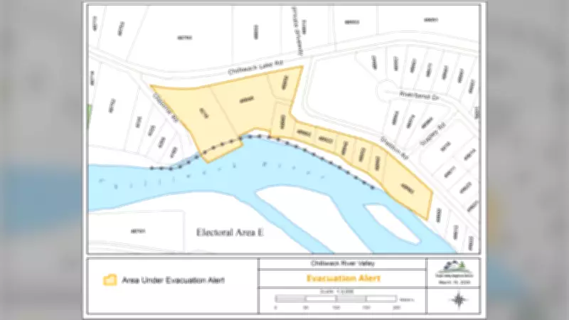 Evacuation Alerts Issued Along Chilliwack River as Heavy Rain Drenches Region