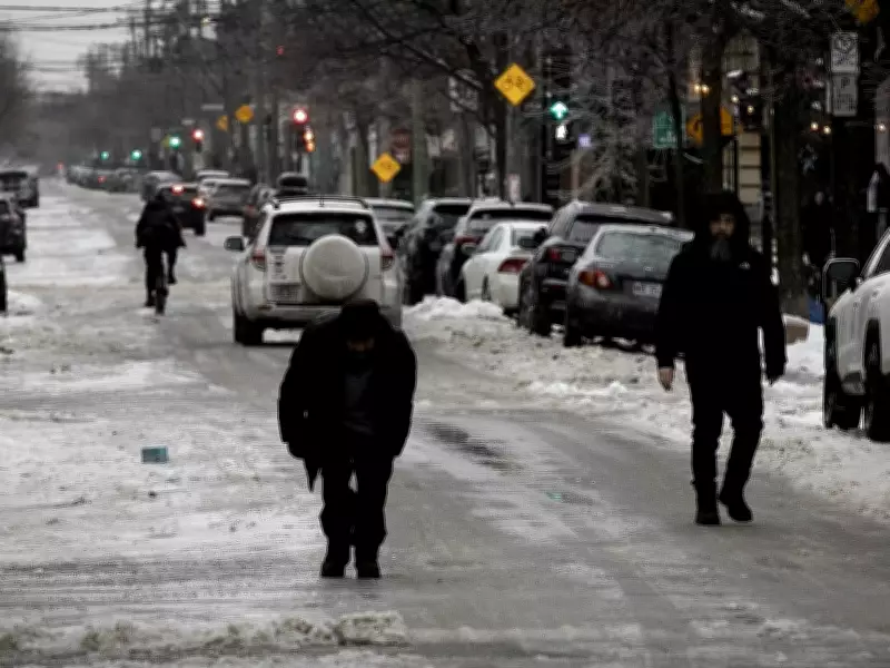 Experts Urge Safety Precautions as Freezing Rain Threatens Southern Quebec