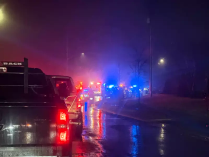 Five Youths Arrested Following Stolen SUV Crash in Shearwater, Nova Scotia