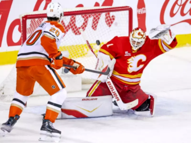 Flames Fall to Ducks in Overtime After Costly Too-Many-Men Penalty