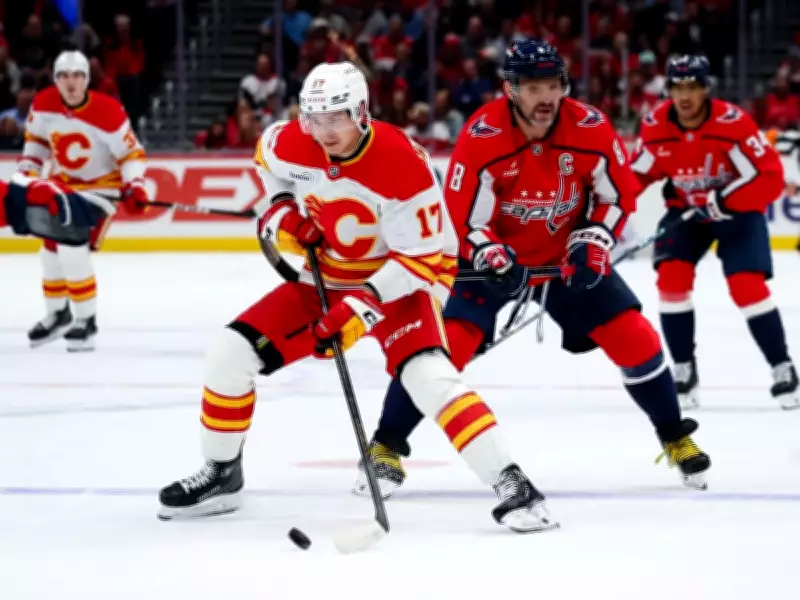 Flames' Fighting Spirit Shines Despite 7-3 Loss to Capitals on Late Goals