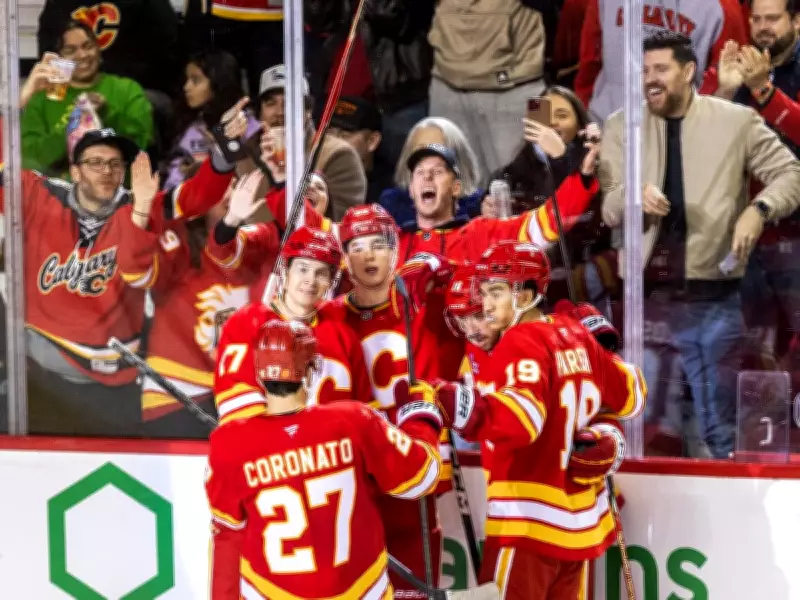 Flames Players Share Laughter Over Goofy Warmup Routine After Victory Over Panthers