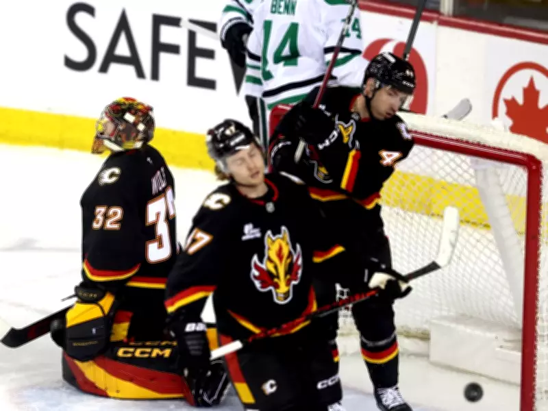 Flames Suffer Humiliating 6-1 Defeat to Stars in Calgary Rout