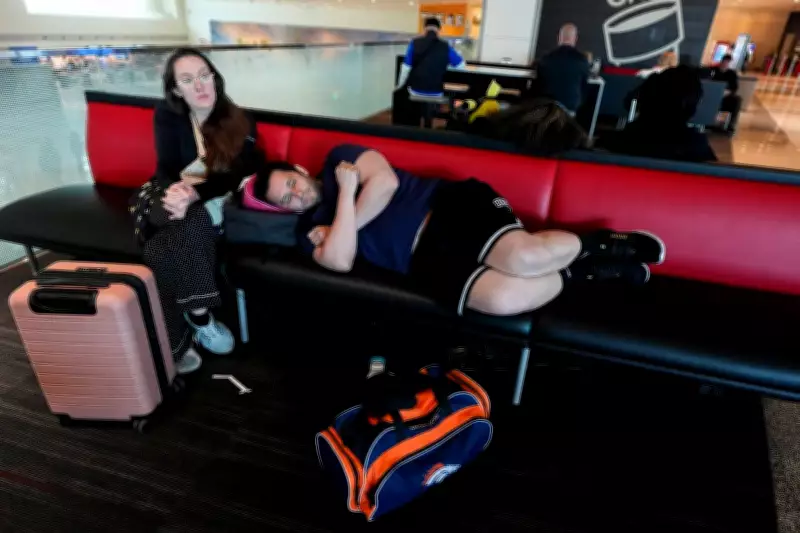 Flight Disruptions Persist as U.S. Winter Storm Sweeps Eastward