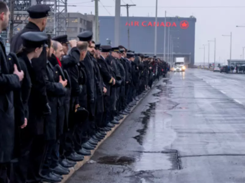 Former Air Canada Jazz Pilot Pays Emotional Tribute to Antoine Forest in Uniform