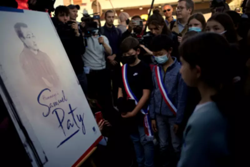 French Court Reduces Prison Sentences for Three in 2020 Teacher Beheading Case