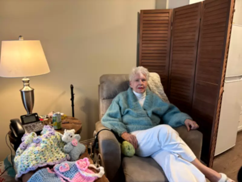 From Grief to Generosity: 90-Year-Old's Knitting Warms Hearts of Local Families