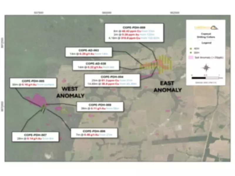 GoldHaven Advances Copeçal Gold Project Following Initial Drilling Success