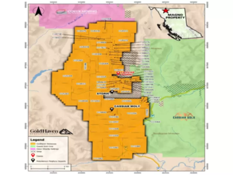 GoldHaven Files NI 43-101 Technical Report for Magno Polymetallic Project in British Columbia
