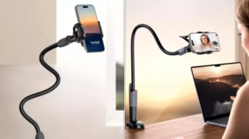 Gooseneck Phone Holder: An Ergonomic Solution to Prevent Neck Strain