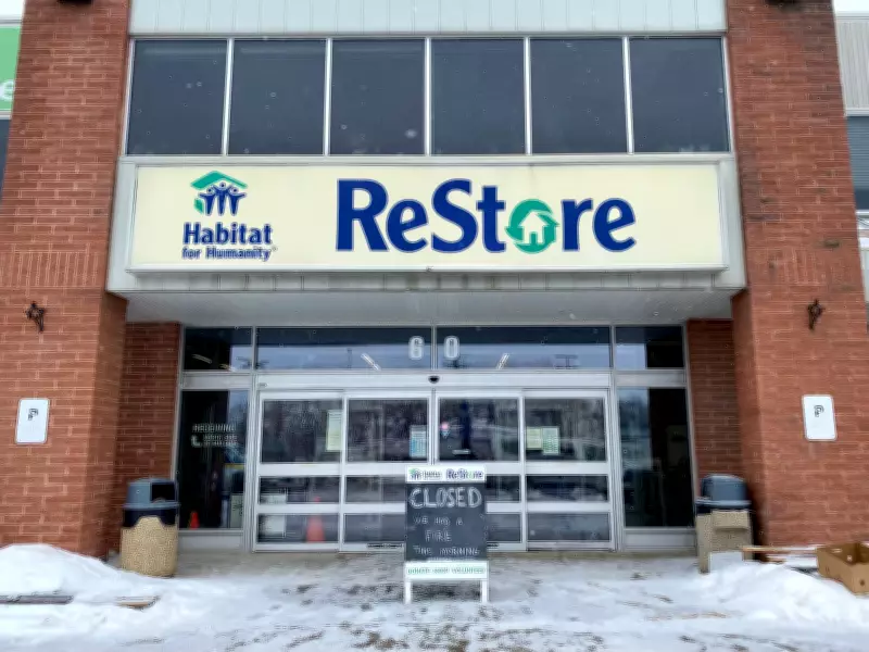 Habitat for Humanity's Winnipeg ReStore Closes After Devastating Early Morning Fire