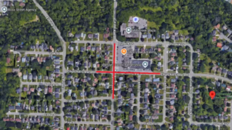 Heavy Police Presence in St. Thomas as Break-In Investigation Unfolds