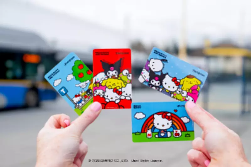 Hello Kitty Compass Cards Launch in Vancouver This Weekend