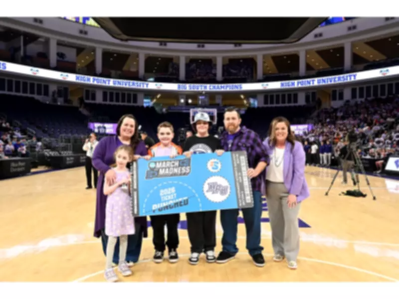 High Point University Gives Local Family Free Trip to NCAA Tournament