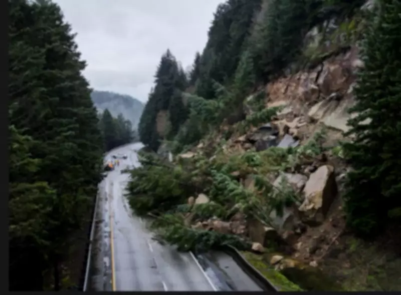 Highway Near Bellingham Remains Closed Indefinitely After Landslides