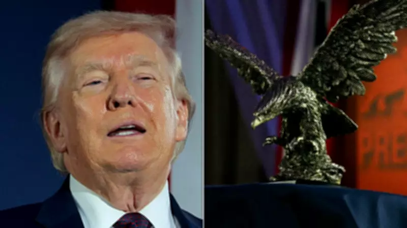 House Speaker Mike Johnson Awards Trump 'America First Award,' Sparking Widespread Ridicule