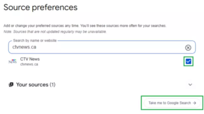 How to Set CTV News as Your Preferred Source on Google: A Step-by-Step Guide