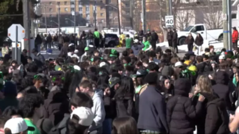 Hundreds of Charges Laid During St. Patrick's Day Street Party in Waterloo