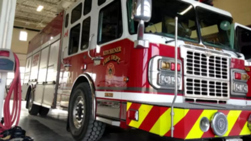 Hydro Pole Fire Causes Power Outage in Kitchener's Forest Heights Neighborhood