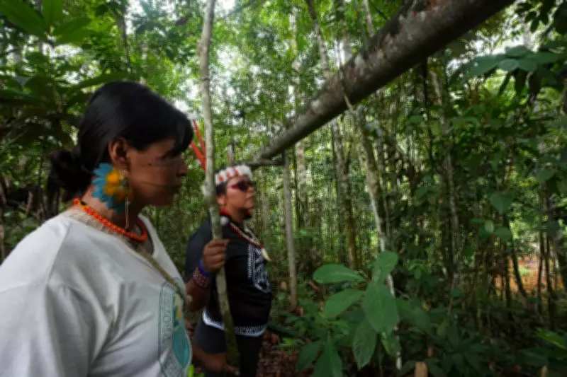 Indigenous Women Tour Ecuador Oil Field to Protest Amazon Drilling Expansion