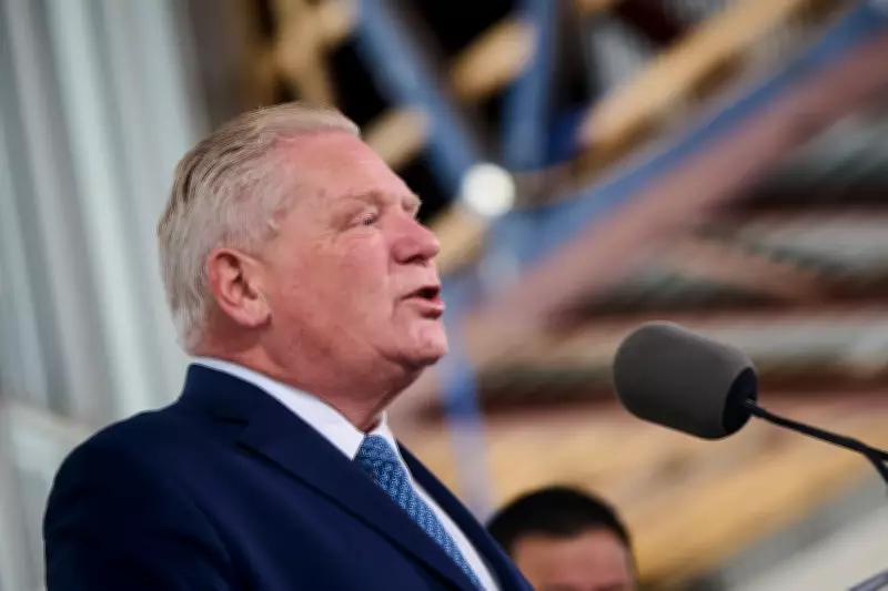 Individual Charged Following Threat Against Ontario Premier Doug Ford, OPP Reports