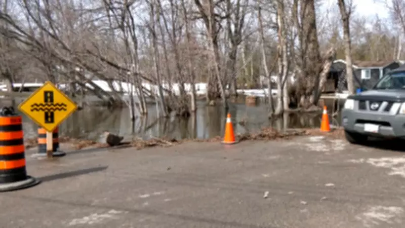 Innisfil Issues Road Closure Alerts Amid Severe Flooding Threat