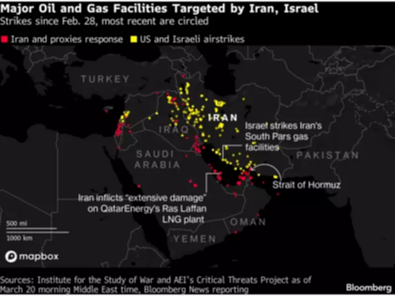 Iran Continues Gulf Strikes as Conflict Enters Third Week, Markets Unsettled