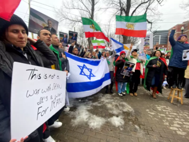 Iranian Community Rallies in Halifax Following Attacks on Iran