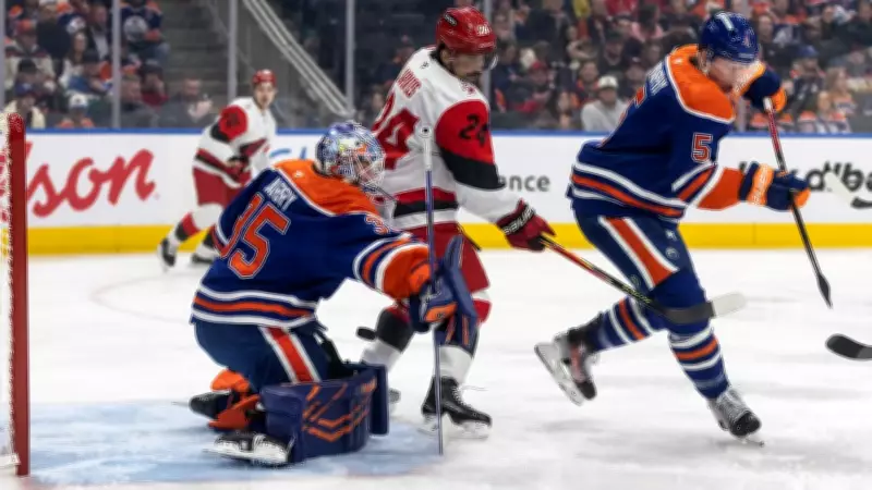 Jackson Blake Leads Carolina Hurricanes to Decisive 6-3 Victory Over Edmonton Oilers