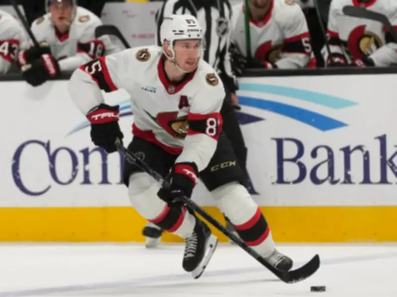 Jake Sanderson Skates with Senators, Return Delayed Against Panthers