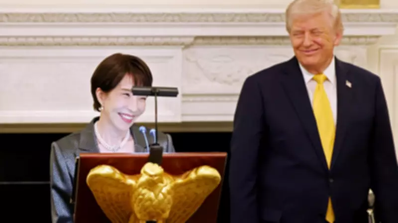 Japanese PM Praises Barron Trump's Looks, Credits President at White House Dinner