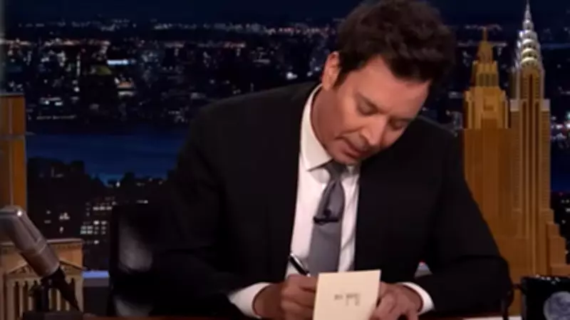 Jimmy Fallon Mocks Trump's Iran War Strategy in Sarcastic Thank-You Note
