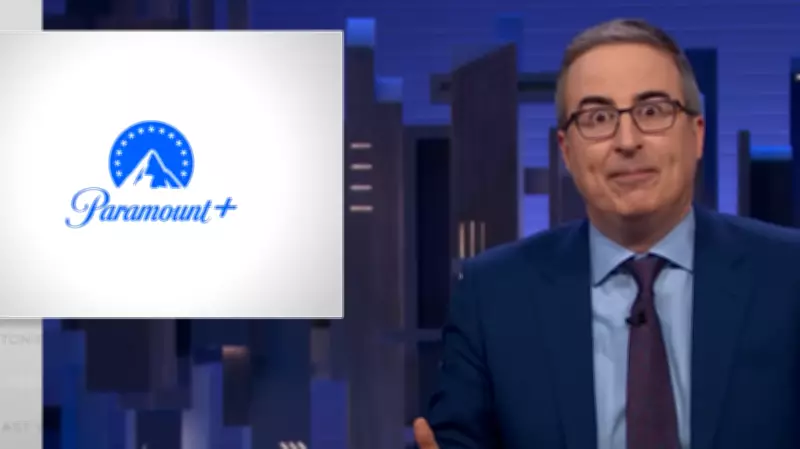 John Oliver Mocks Paramount's Potential HBO Takeover on Last Week Tonight