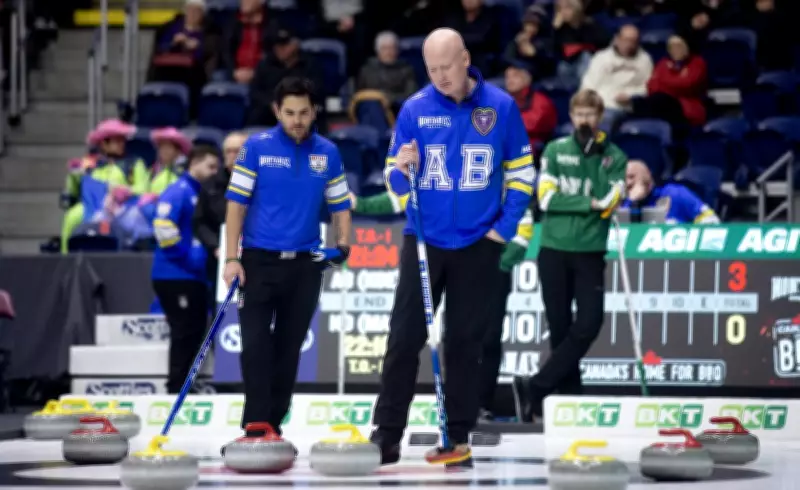 Koe Secures Group Win, Dunstone Advances to Playoffs at Canadian Men's Curling Championship