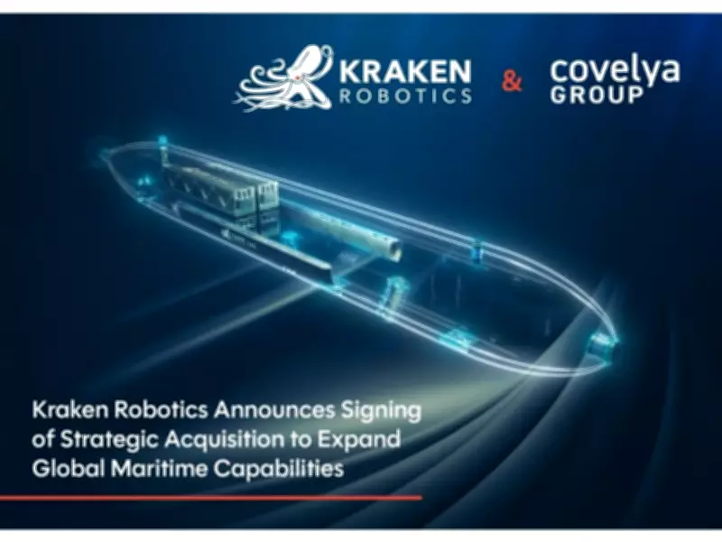 Kraken Robotics Announces $615M Acquisition of Covelya Group to Expand Global Maritime Capabilities