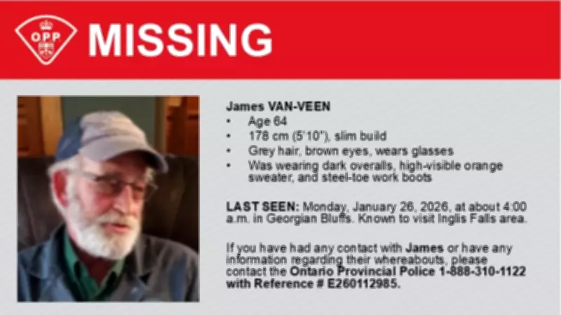 Large-Scale Search Resumes for Georgian Bluffs Man Missing Since January