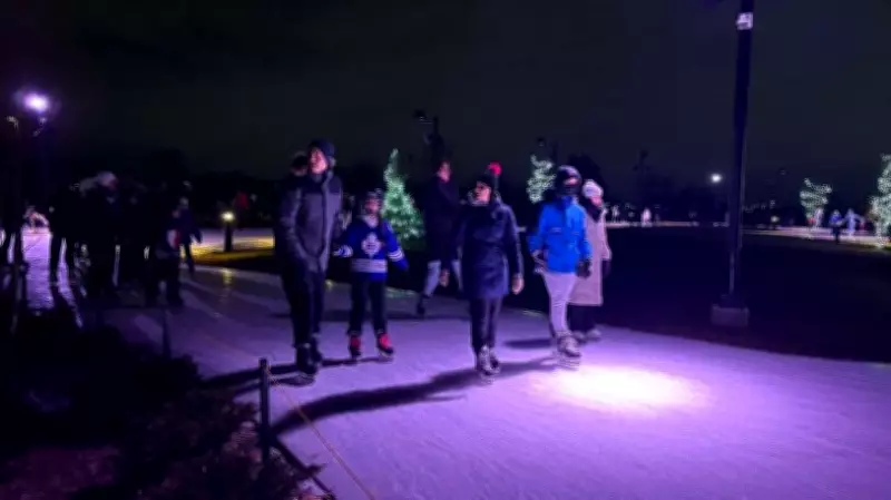 LaSalle Loop Ice Rink in Windsor Begins Seasonal Transformation for Warmer Weather