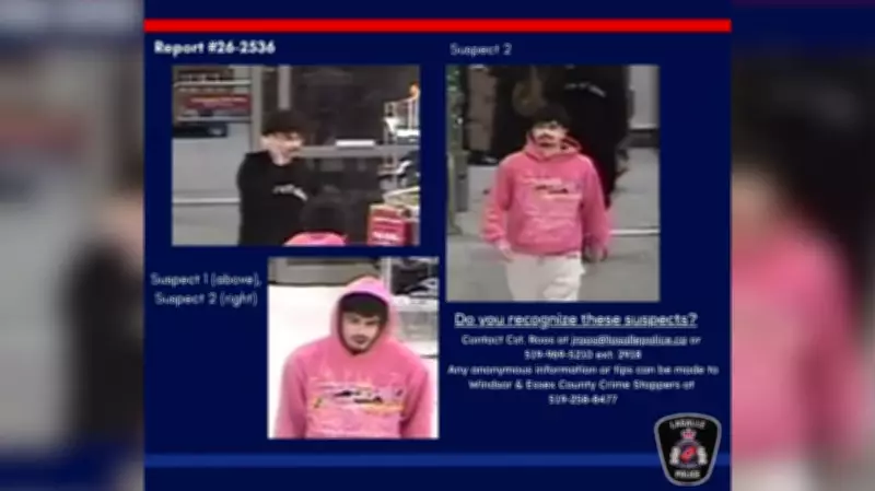 LaSalle Police Seek Public Help to Identify Two Robbery Suspects Linked to Counterfeit Goods