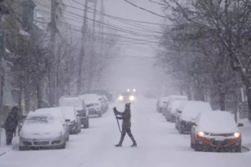 Late Winter Storm Targets Atlantic Canada with Heavy Snow and High Winds