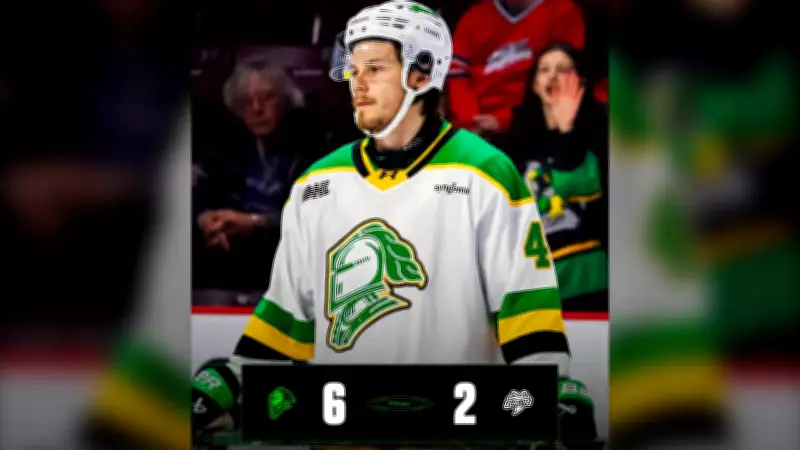 London Knights Dominate Guelph Storm with Second Period Surge in 6-2 Victory