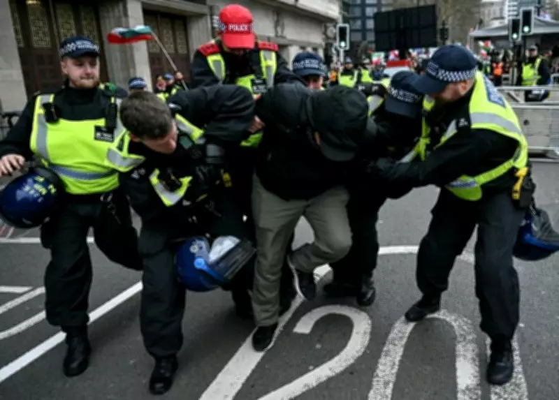 London Sees Hundreds at Banned Pro-Palestinian March and Counter-Protest on Al-Quds Day