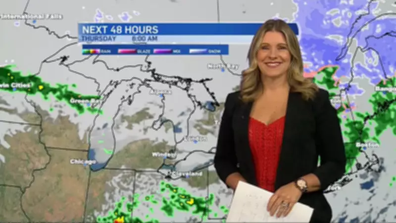 London's Weather Swings: Warm Stormy Thursday Leads to Sharp Temperature Plunge