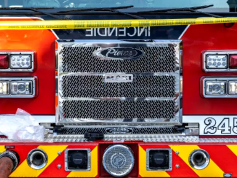 Longueuil Police Investigate Suspicious Fire at St-Lambert Commercial Building