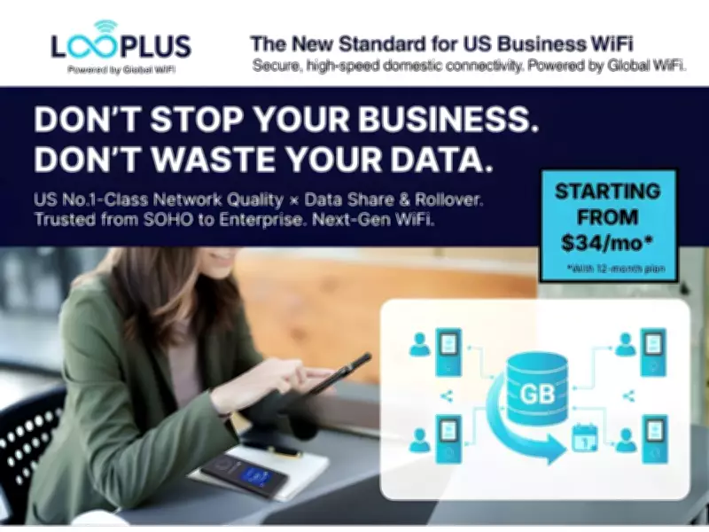 LOOPLUS Launches Revolutionary Business WiFi with Shared Data Pooling and Smart Rollover