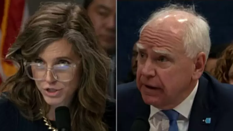 Mace Confronts Walz with 'What is a Woman?' Question in Heated Fraud Hearing