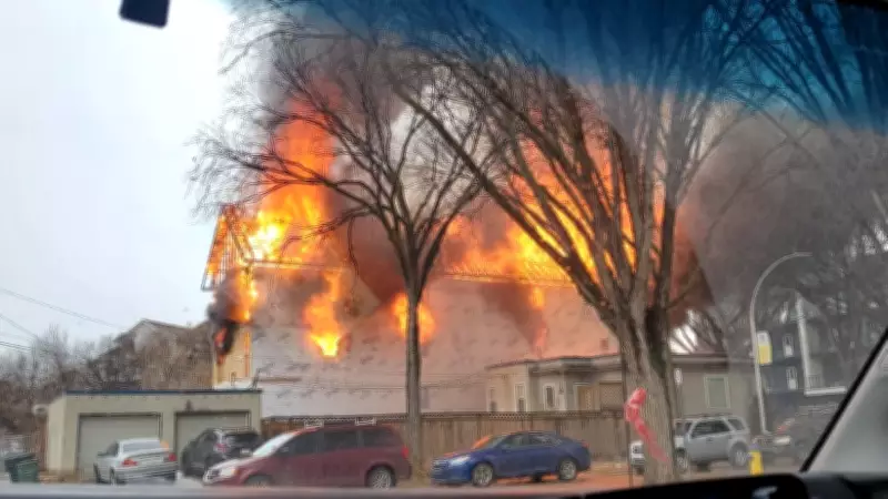 Major Fire Erupts at Multi-Storey Construction Site in South Edmonton