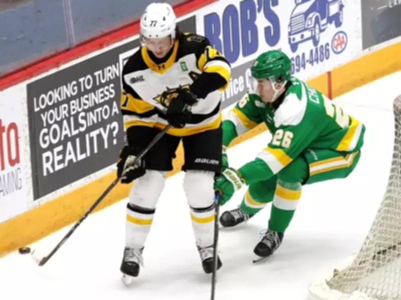 Maple Leafs Prospect Ben Danford Earns Top OHL Defensive Honors Again