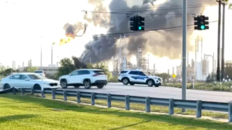 Massive Texas Oil Refinery Explosion Triggers Shelter-in-Place Order for Coastal Residents