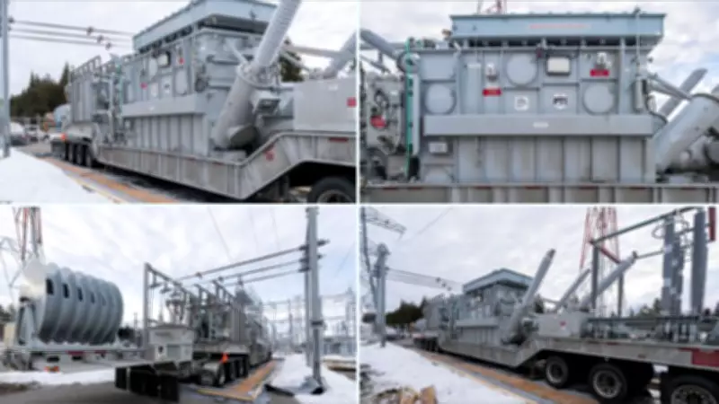 Massive Transformer Powers Up Orillia After 2,000-Kilometer Journey
